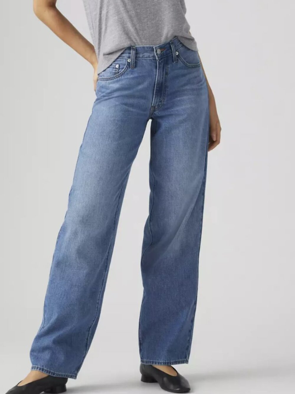 Levi's Baggy Dad Jeans Heavy Check Size 27